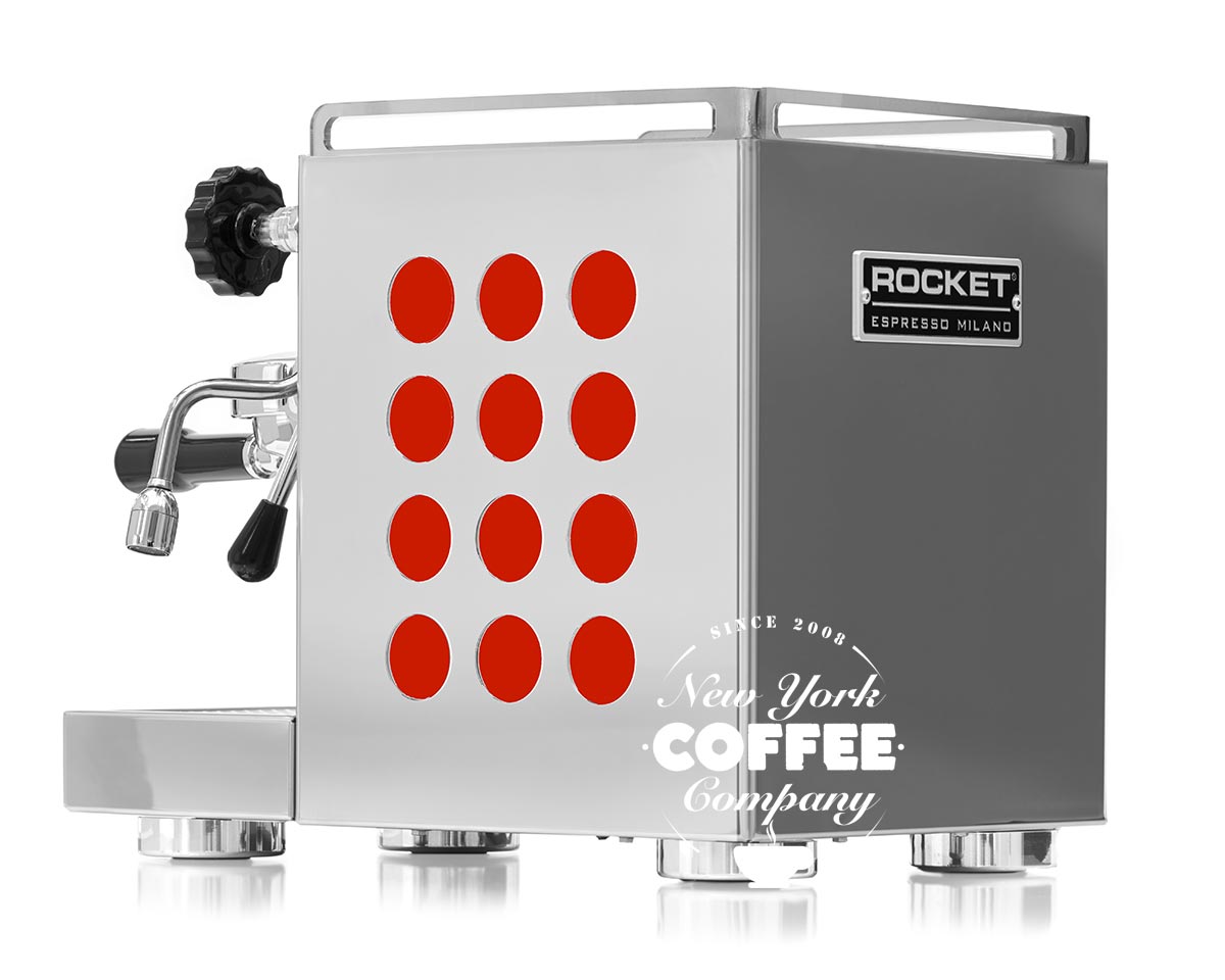 Rocket Appartamento Espresso automāts sarkans