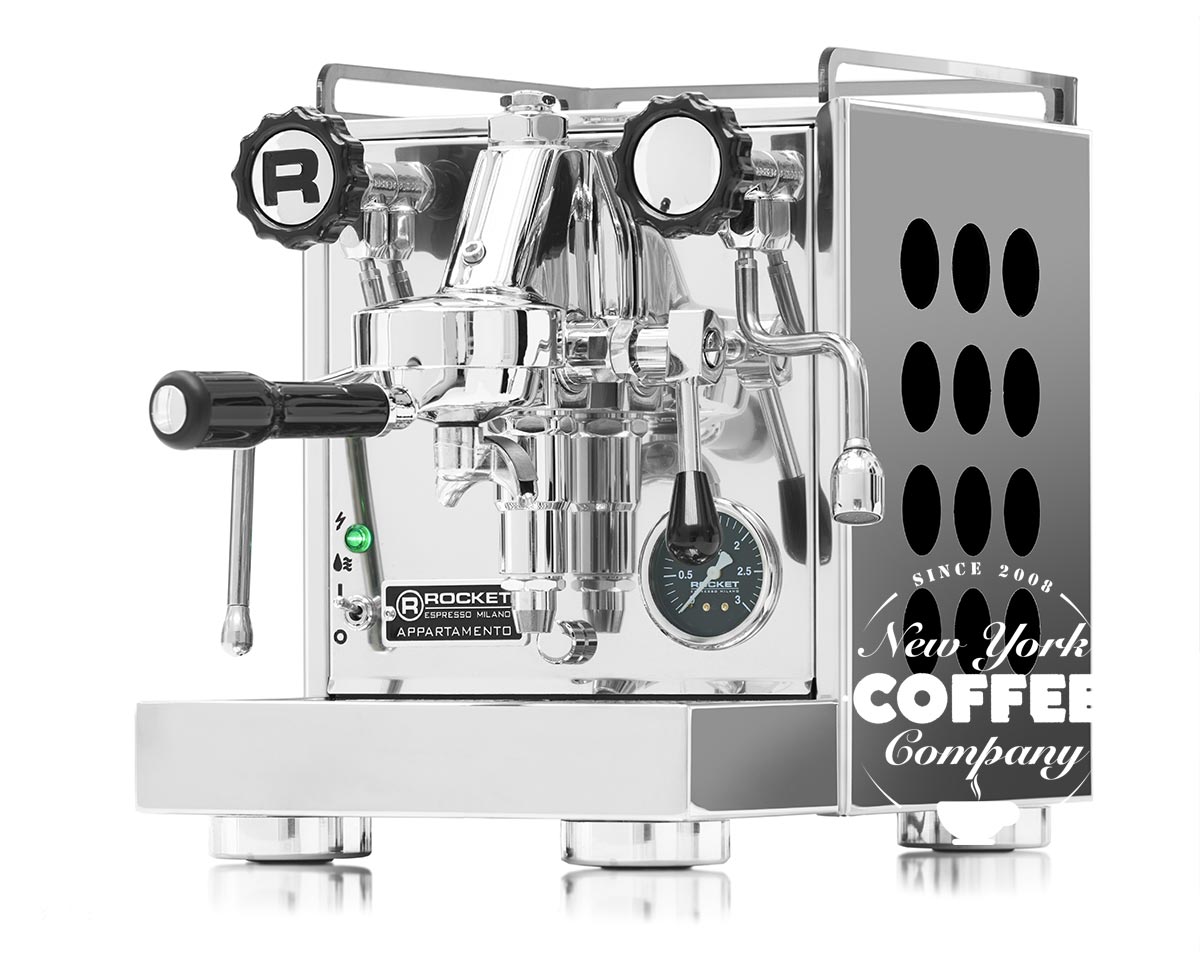 Rocket Appartamento Espresso automāts melns