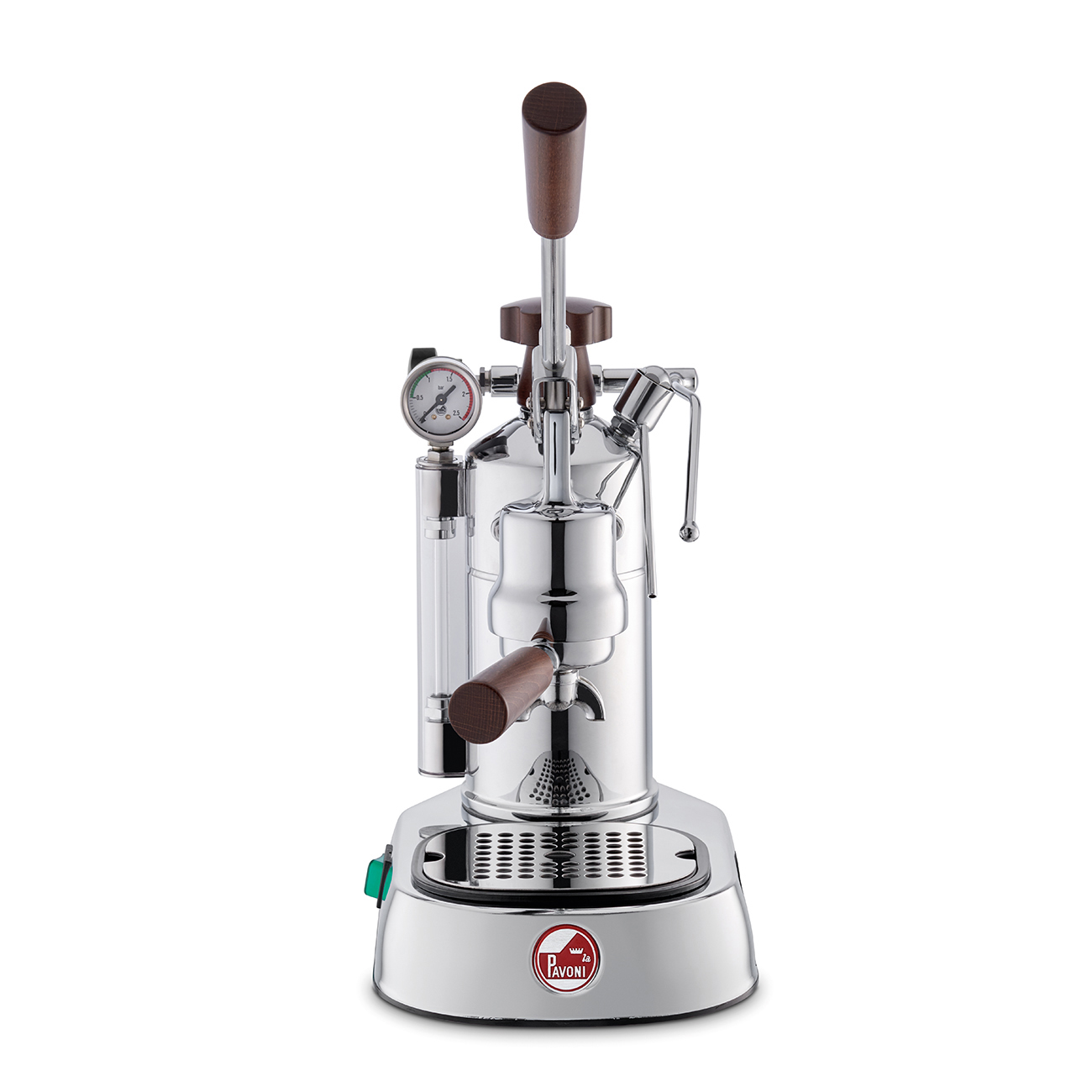 La Pavoni Professional Lusso Espresso automāts ar koka rokturiem