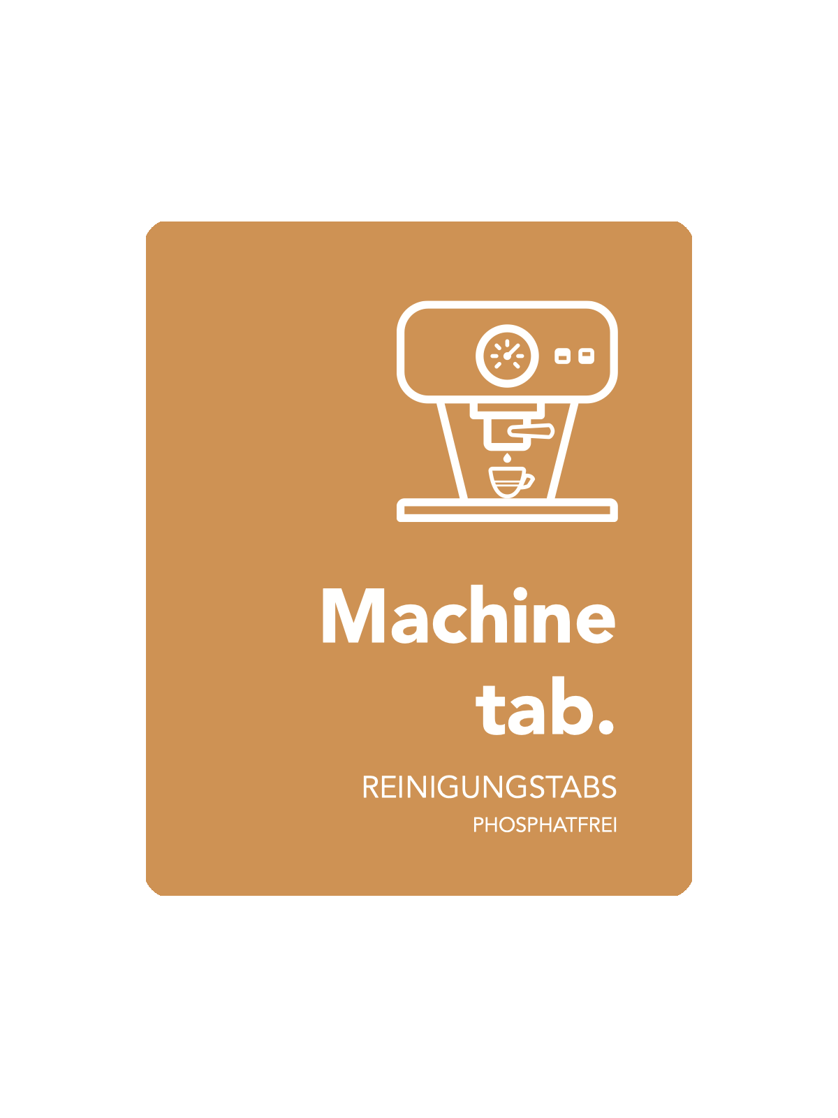 Machine Tab - tīrīšanas plāksnītes bez fosfātiem