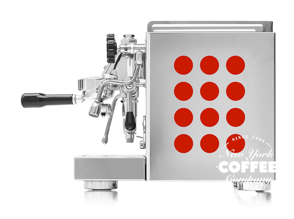 Rocket Appartamento Espresso automāts sarkans