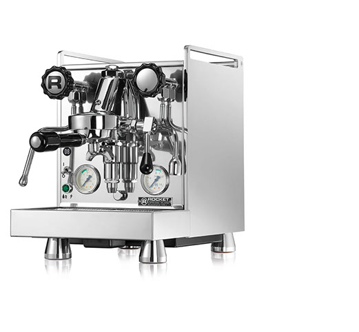 Rocket Mozzafiato Cronometro V Inox Espresso automāts