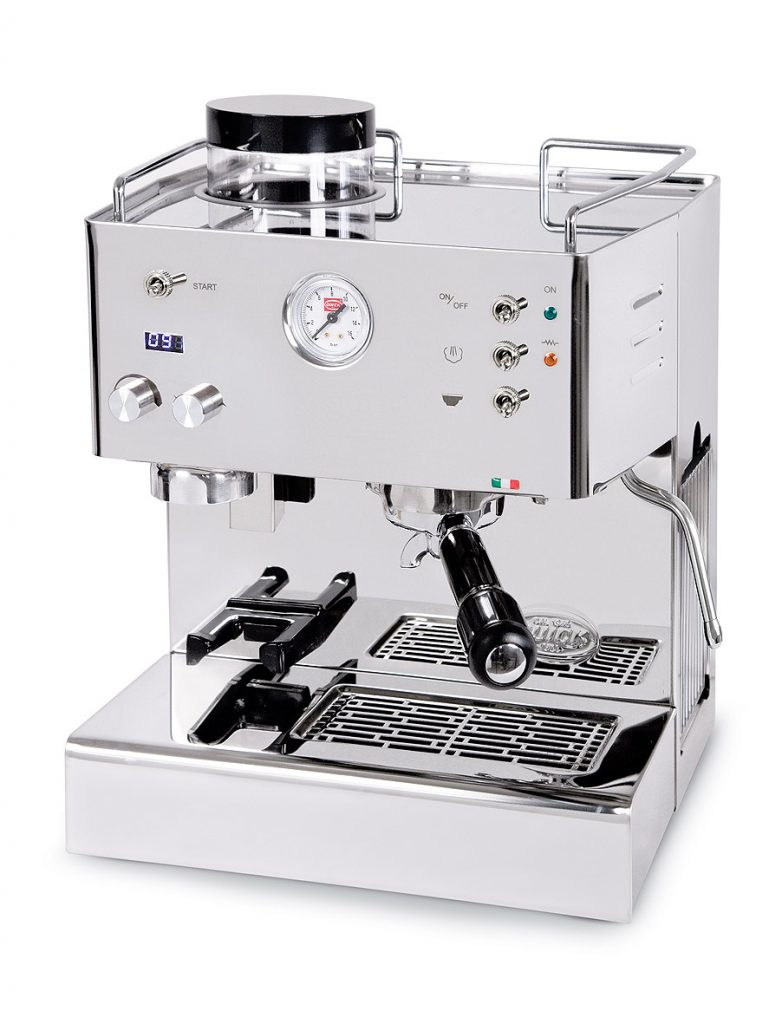 Quick Mill Pegaso PID 03035 espresso kafijas automāts ar iebūvētu dzirnaviņu