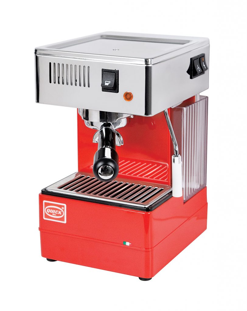 Quick Mill 0820 Stretta Espresso automāts sarkans