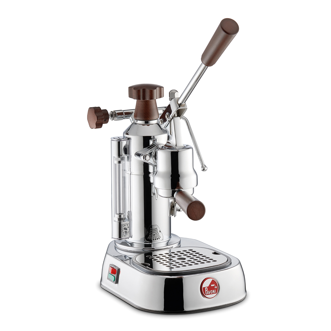 La Pavoni Europiccola Lusso Espresso automāts ar koka rokturiem
