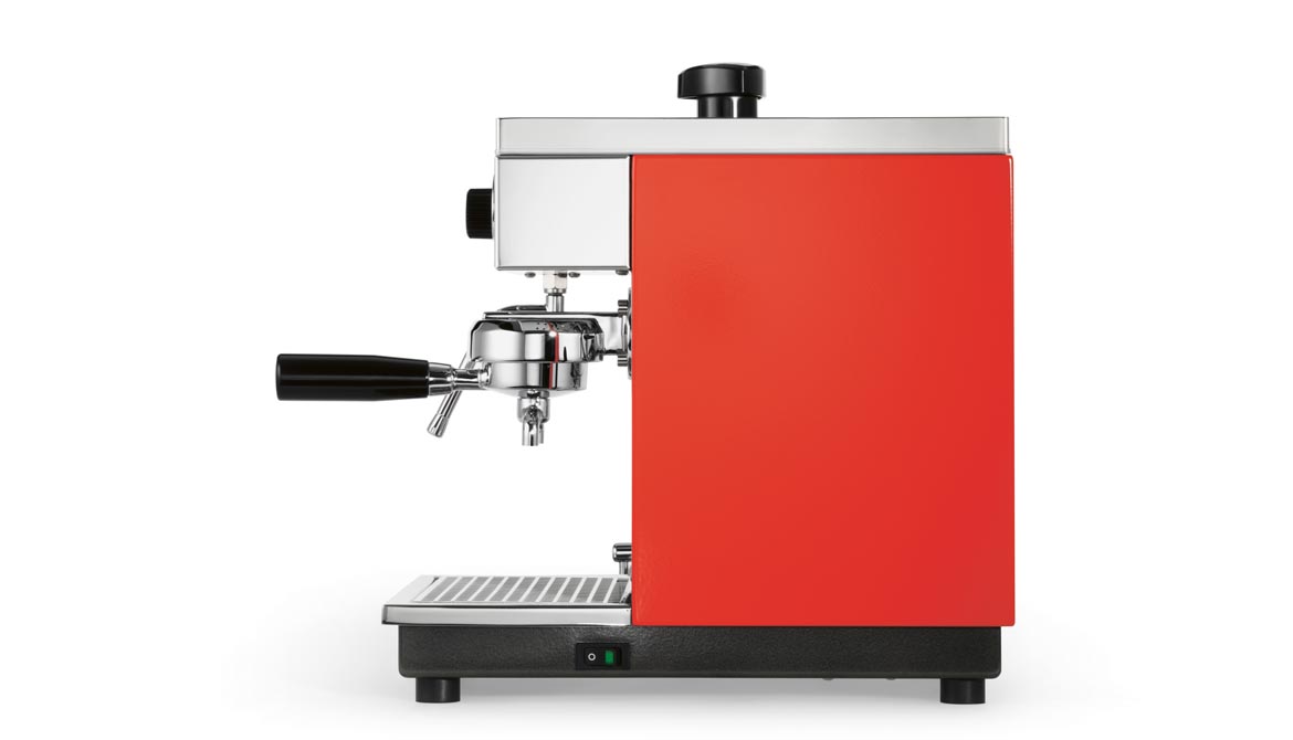 Olympia Express Maximatic sarkanais Espresso automāts